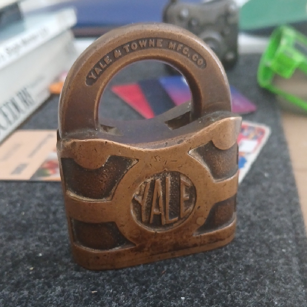 Bronze Padlock